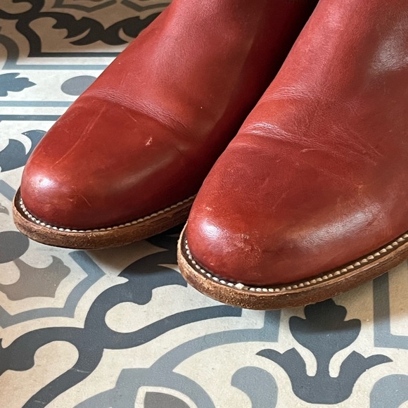 Vintage FRYE leather Campus Boots!!! Size 10 - Picture 6 of 16